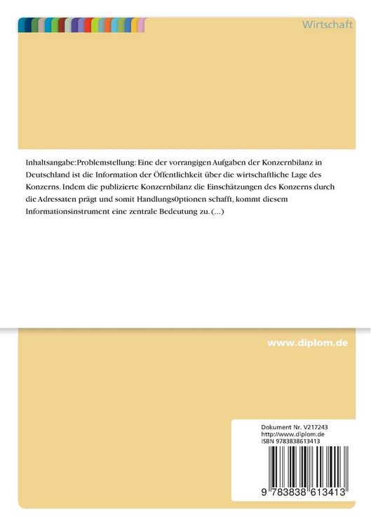 Produktbild: Ver&auml;nderung der bilanzpolitischen M&ouml;glichkeiten bei Umstellung der Konzernrechnungslegung von HGB auf IAS