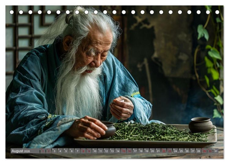 Produktbild: Teezeit Tr&auml;ume (Tischkalender 2026 DIN A5 quer), CALVENDO Monatskalender