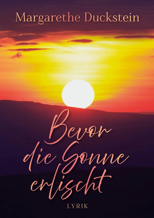Produktbild: Bevor die Sonne erlischt