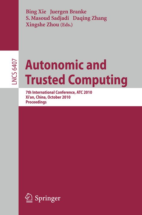 Produktbild: Autonomic and Trusted Computing