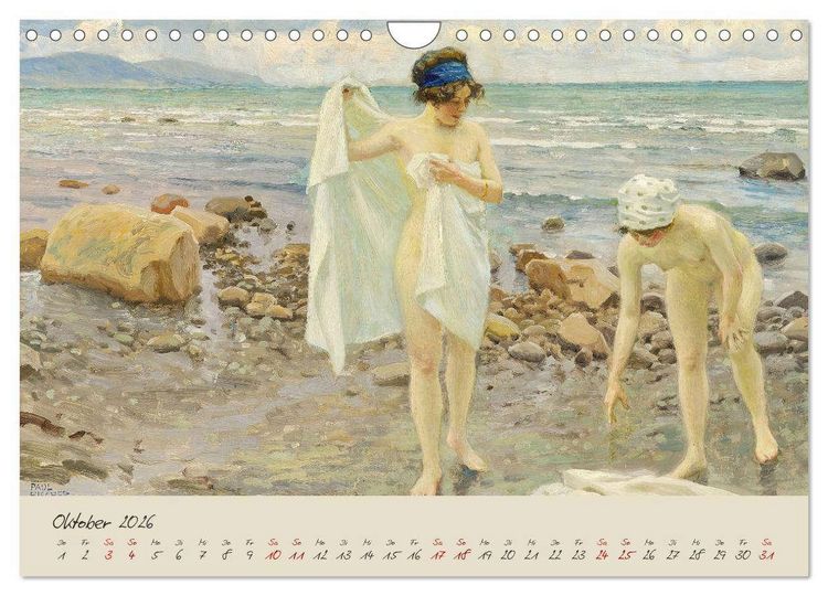 Produktbild: Strandgef&uuml;hle (Wandkalender 2026 DIN A4 quer), CALVENDO Monatskalender
