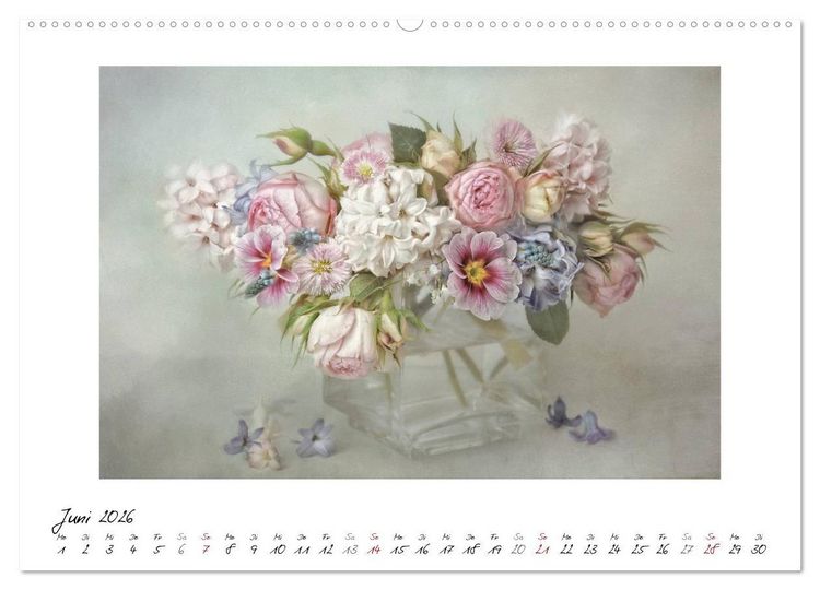Produktbild: Kleine Bl&uuml;tenwunder (hochwertiger Premium Wandkalender 2026 DIN A2 quer), Kunstdruck in Hochglanz