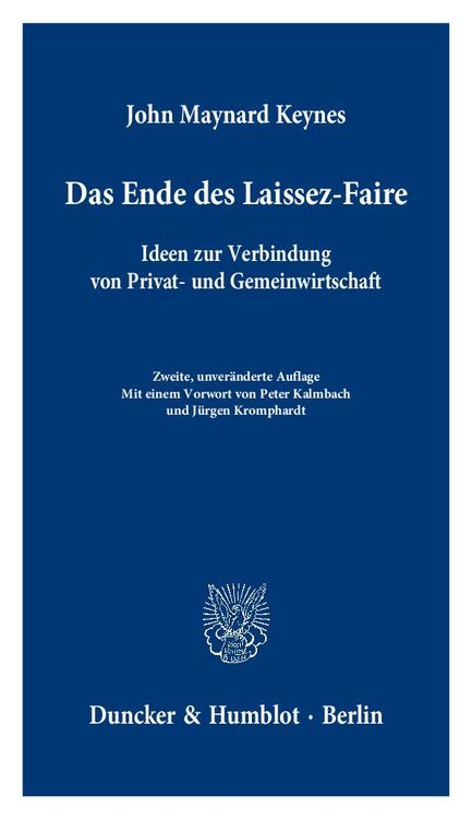Produktbild: Das Ende des Laissez-Faire.