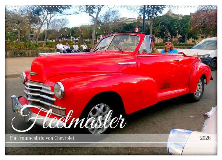 Produktbild: Fleetmaster - Ein Traumcabrio von Chevrolet (Wandkalender 2026 DIN A2 quer), CALVENDO Monatskalender