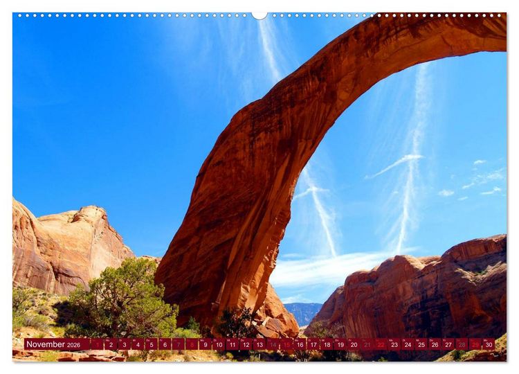 Produktbild: Arizona &bull; Impressionen (hochwertiger Premium Wandkalender 2026 DIN A2 quer), Kunstdruck in Hochglanz