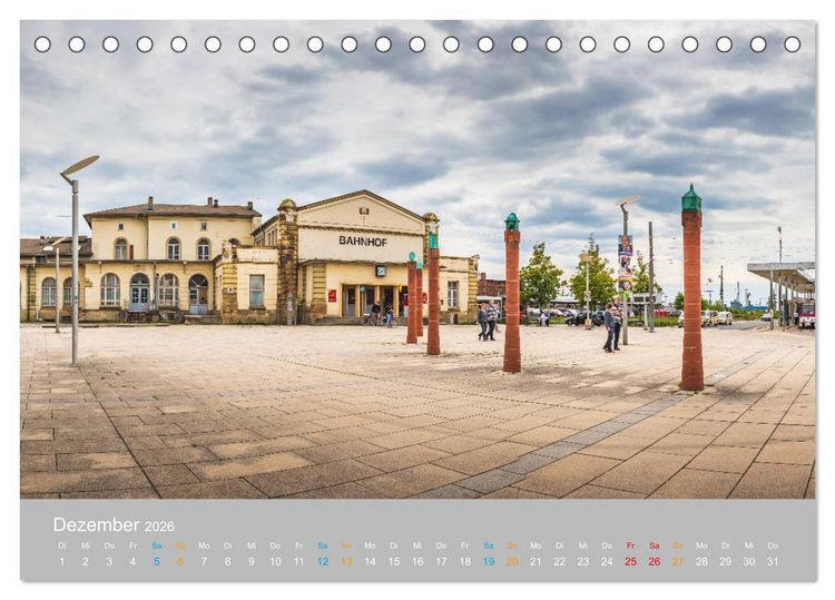 Produktbild: Gotha - zwischen Barock und Renaissance (Tischkalender 2026 DIN A5 quer), CALVENDO Monatskalender