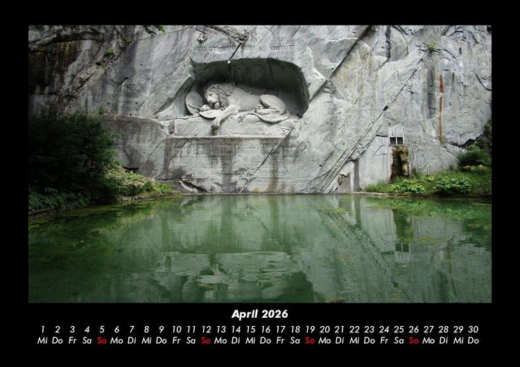 Produktbild: Die Seen der Erde 2026 Fotokalender DIN A3