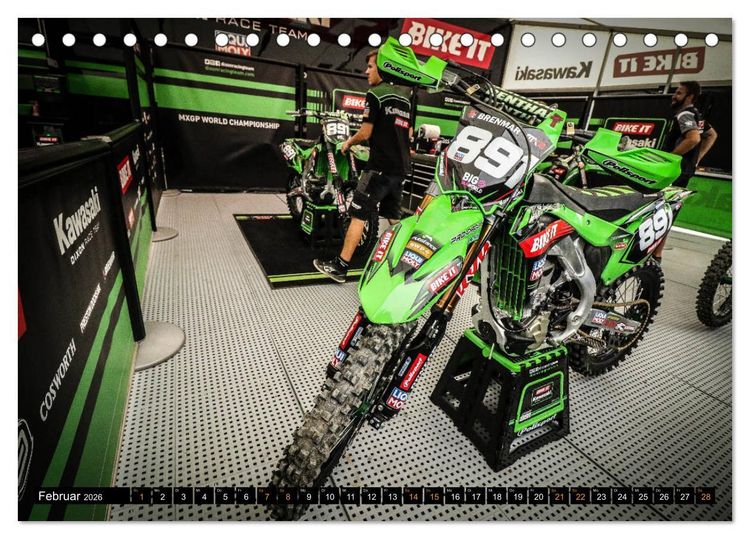 Produktbild: MX-Racing (Tischkalender 2026 DIN A5 quer), CALVENDO Monatskalender