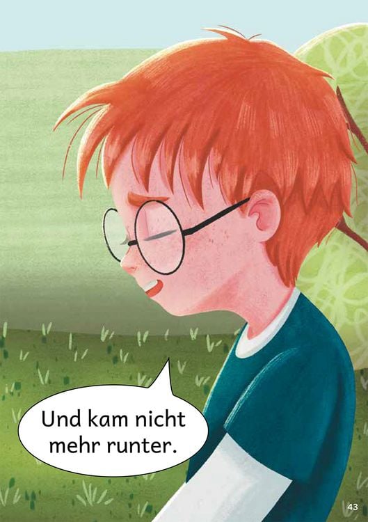 Produktbild: Lesen mit Ella und Tim - Die Rettung: Erstlesebuch für Kinder mit einfachen Worten und Bildern