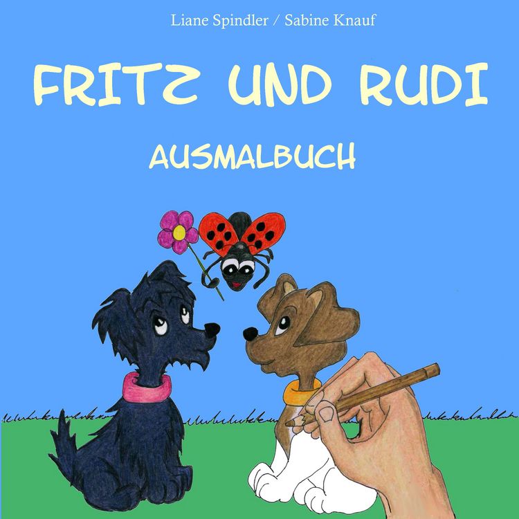 Produktbild: Fritz und Rudi Ausmalbuch