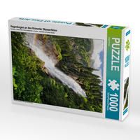 Produktbild: CALVENDO Puzzle Regenbogen an den Krimmler Wasserf&auml;llen 1000 Teile Lege-Gr&ouml;&szlig;e 48 x 64 cm Foto-Puzzle Bild von Anja Frost