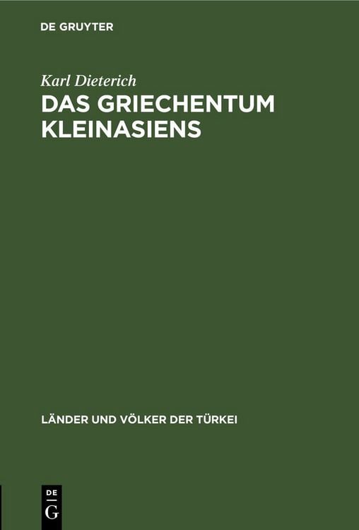 Produktbild: Das Griechentum Kleinasiens