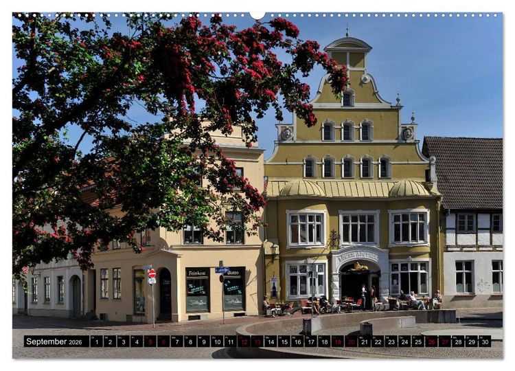 Produktbild: Ein Bummel durch die Hansestadt Wismar (hochwertiger Premium Wandkalender 2026 DIN A2 quer), Kunstdruck in Hochglanz