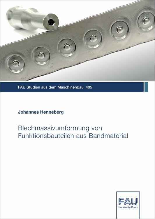 Produktbild: Blechmassivumformung von Funktionsbauteilen aus Bandmaterial