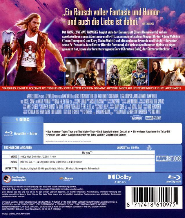 Produktbild: Thor - Love and Thunder
