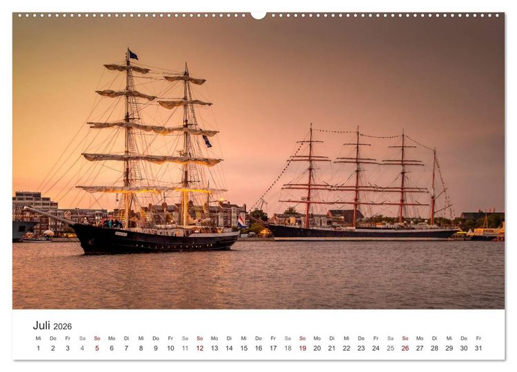 Produktbild: Nieders&auml;chsische K&uuml;ste - K&uuml;stenorte von Ostfriesland bis Bremerhaven (hochwertiger Premium Wandkalender 2026 DIN A2 quer), Kunstdruck in Hochglanz