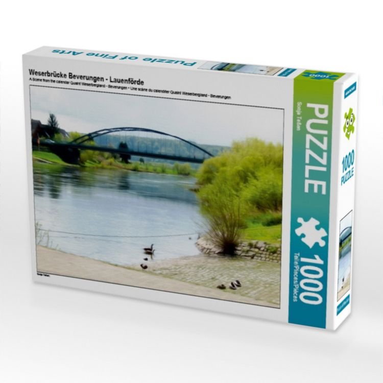 Produktbild: Weserbr&uuml;cke Beverungen - Lauenf&ouml;rde (Puzzle)