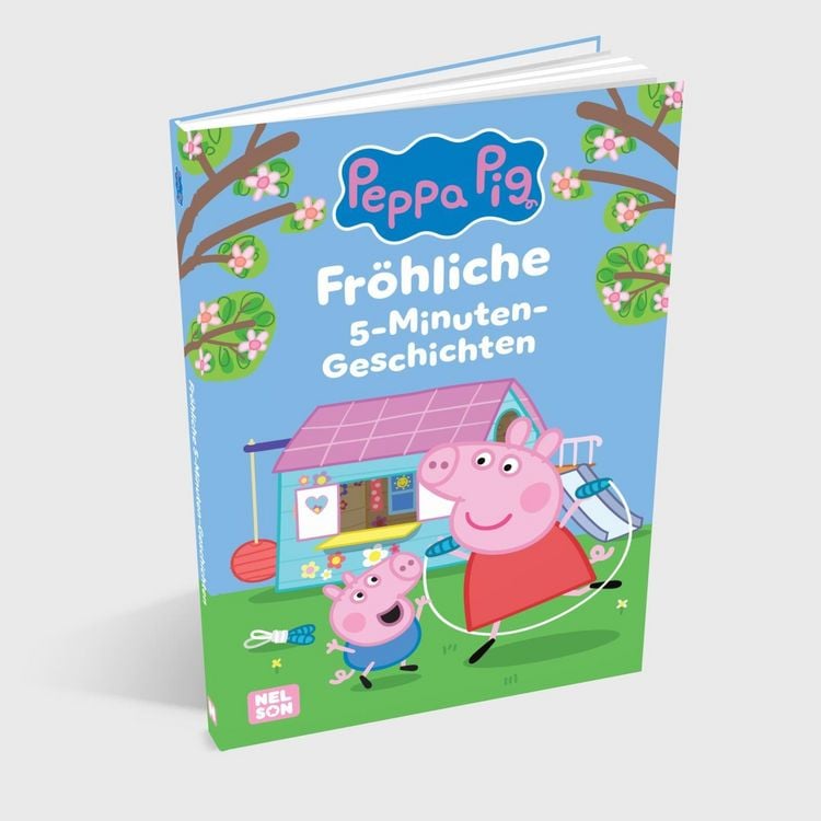 Produktbild: Peppa Wutz Gutenachtgeschichten: Fr&ouml;hliche 5-Minuten-Geschichten
