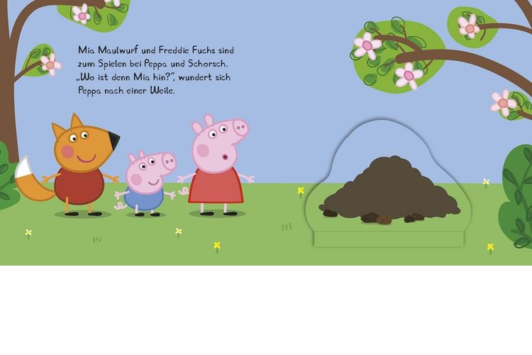 Produktbild: Peppa Pig: Peppa findet einen Schatz - Mein Abenteuer-Klappenbuch