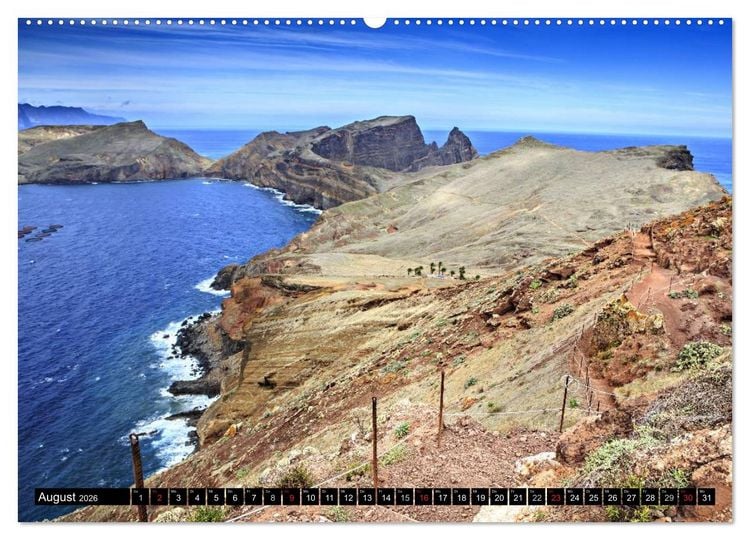 Produktbild: Madeira - Insel mitten im Atlantik (Wandkalender 2026 DIN A2 quer), CALVENDO Monatskalender