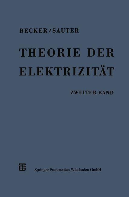 Produktbild: Theorie der Elektrizit&auml;t