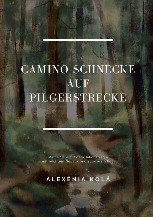 Produktbild: Caminoschnecke auf Pilgerstrecke