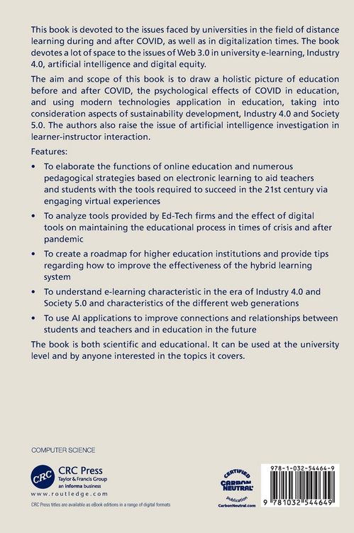 Produktbild: The Role of Sustainability and Artificial Intelligence in Education Improvement