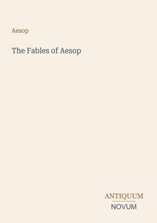 Produktbild: The Fables of Aesop