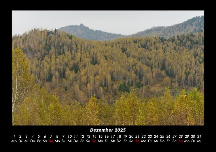 Produktbild: Bergige Welten 2025 Fotokalender DIN A3