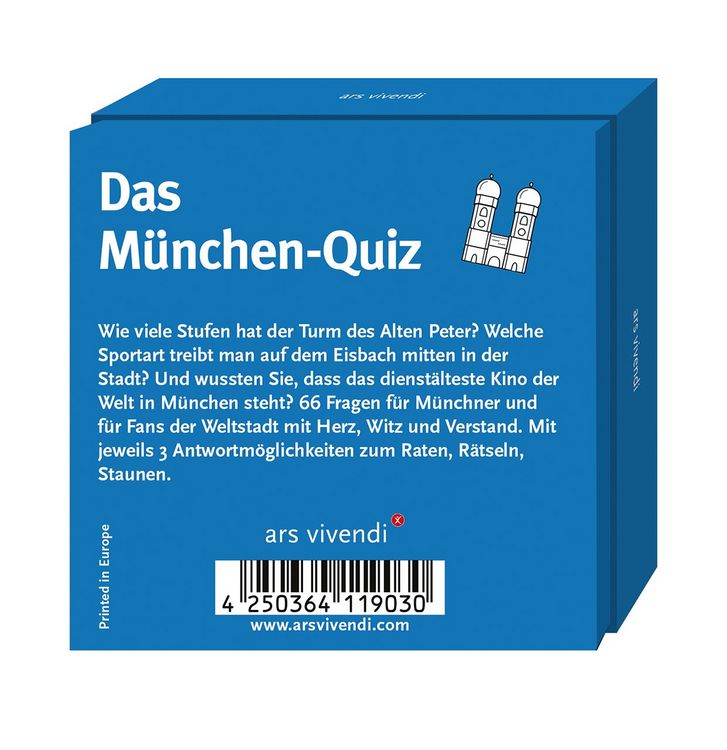 Produktbild: M&uuml;nchen-Quiz (Neuauflage)