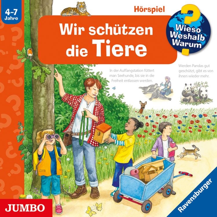 Produktbild: Wieso? Weshalb? Warum?: Wir Sch&uuml;tzen Die Tiere (Fo
