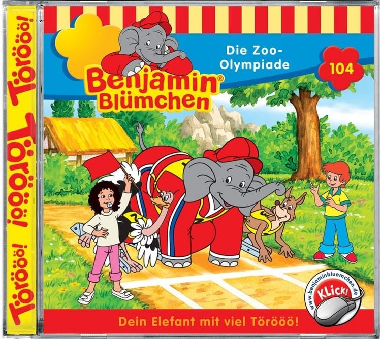 Produktbild: Benjamin Bl&uuml;mchen 104. Die Zoo-Olympiade