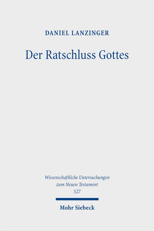 Produktbild: Der Ratschluss Gottes