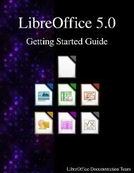 Produktbild: LibreOffice 5.0 Getting Started Guide