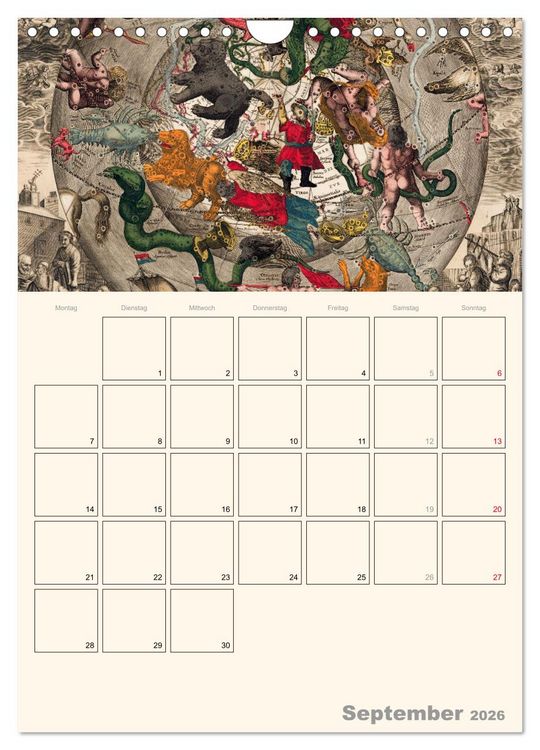 Produktbild: Zu den Sternen - mit Planerfunktion (Wandkalender 2026 DIN A4 hoch), CALVENDO Monatskalender