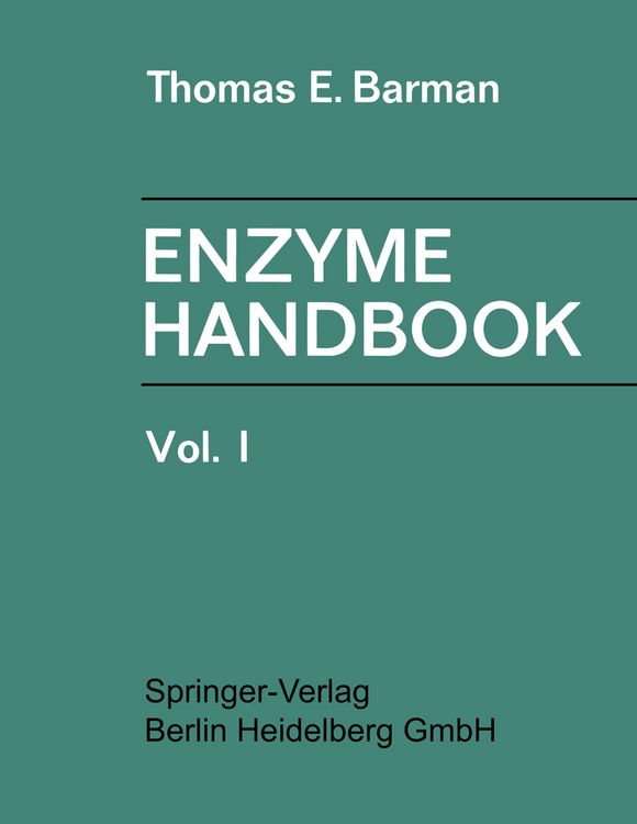 Produktbild: Enzyme Handbook