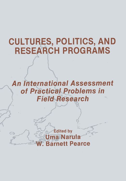 Produktbild: Cultures, Politics, and Research Programs