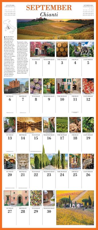 Produktbild: 365 Days in Italy Picture-A-Day(r) Wall Calendar 2026