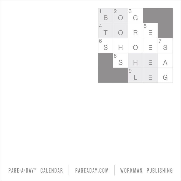 Produktbild: New York Times Mini Crossword Page-A-Day(r) Calendar 2026