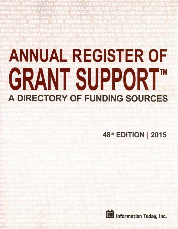 Produktbild: Annual Register Of Grant Suppo