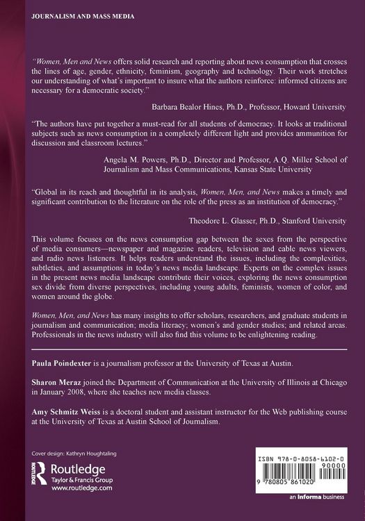 Produktbild: Women, Men and News