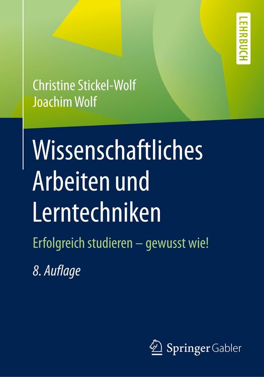 Produktbild: Wissenschaftliches Arbeiten und Lerntechniken