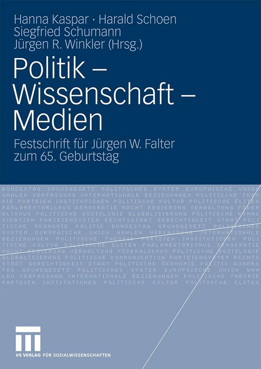 Produktbild: Politik - Wissenschaft - Medien
