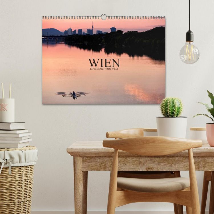 Produktbild: WIEN - EINE STADT VON WELT (Wandkalender 2026 DIN A3 quer), CALVENDO Monatskalender