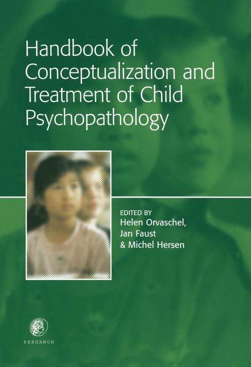 Produktbild: Handbook of Conceptualization and Treatment of Child Psychopathology