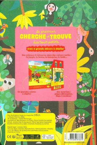 Produktbild: Mon premier cherche et trouve &agrave; d&eacute;plier : les animaux