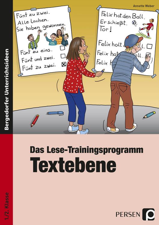 Produktbild: Das Lese-Trainingsprogramm: Textebene