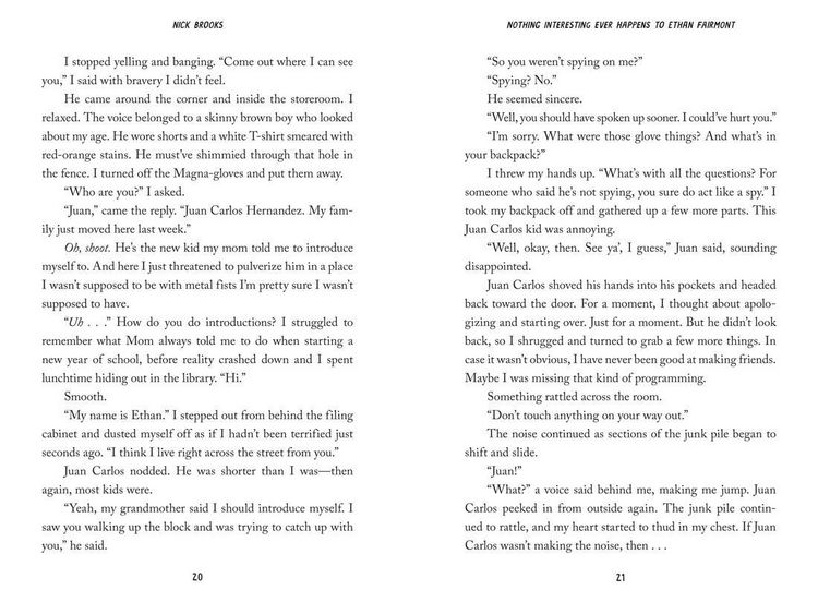 Produktbild: Nothing Interesting Ever Happens to Ethan Fairmont