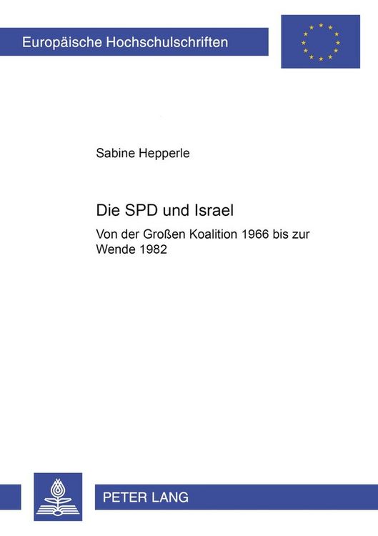 Produktbild: Die SPD und Israel