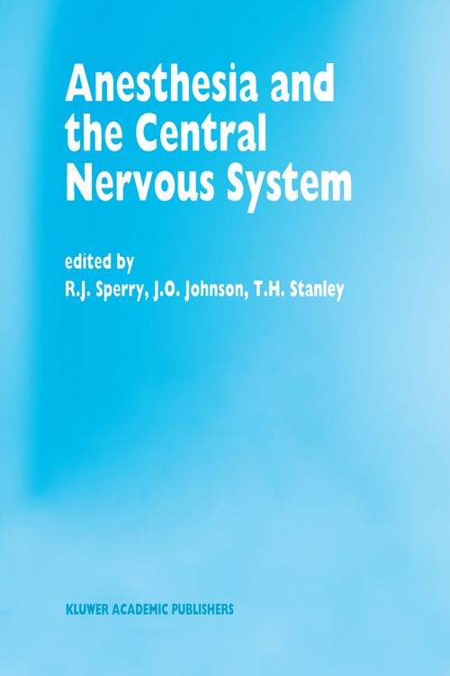 Produktbild: Anesthesia and the Central Nervous System